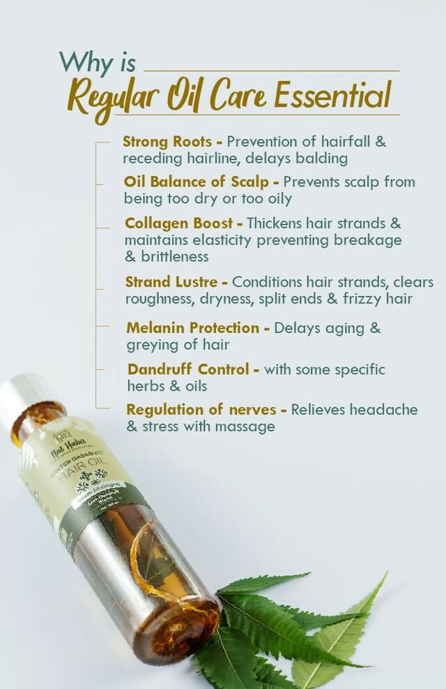 Nat Habit Neem Bhringraj Winter Hair Oil