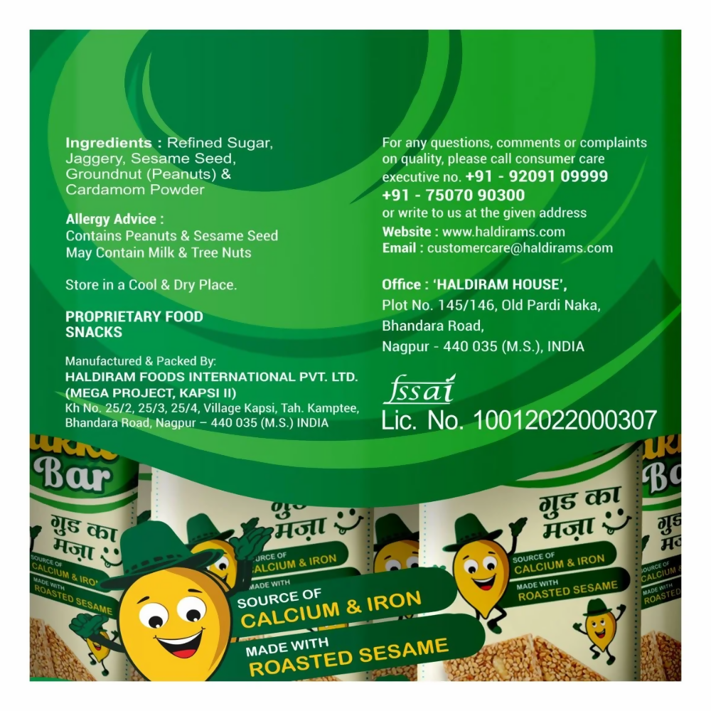 Haldiram's Sesame Chikki Bar