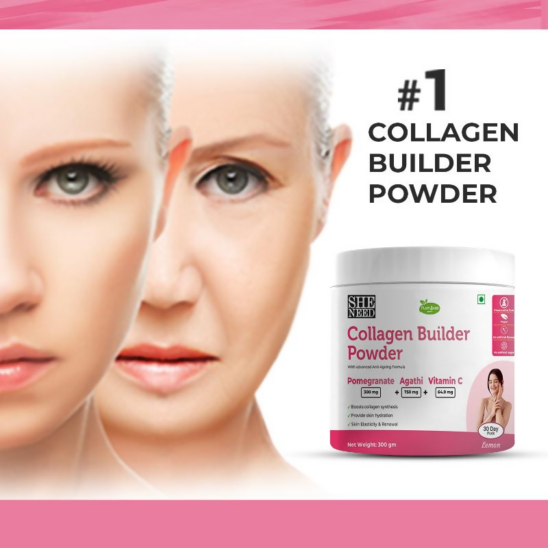 SheNeed Plant Based Collagen Builder Powder