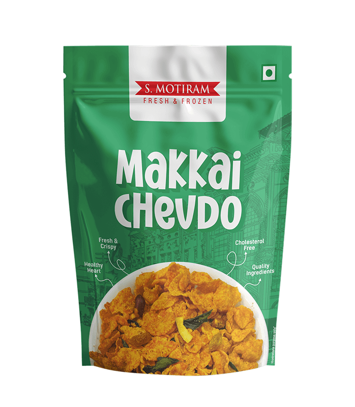 S Motiram Makkai Chevdo 400g