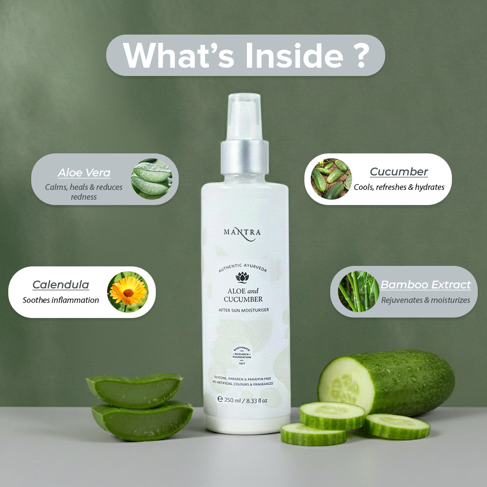 Aloe And Cucumber After Sun Moisturiser - Image 4