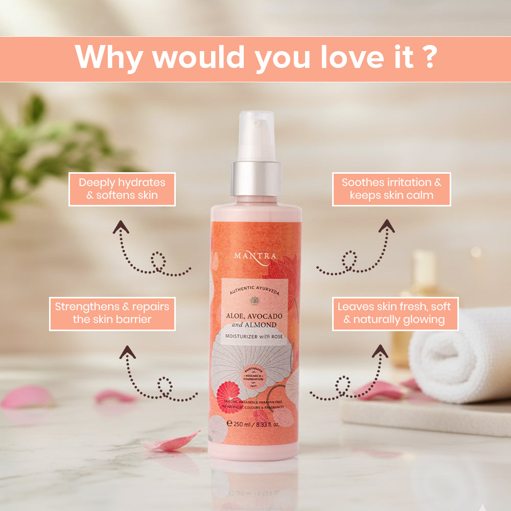 Aloe Avocado And Almond Moisturiser With Rose - Image 3