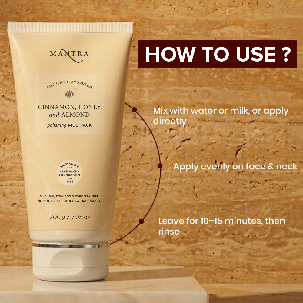 Cinnamon Honey And Almond Polishing Mud Pack - Image 6