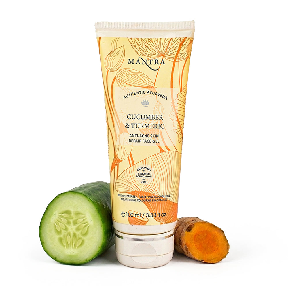 Cucumber Turmeric Anti Acne Skin Repair Face Gel - Image 1