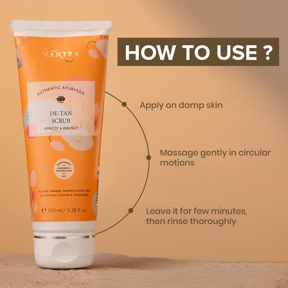 De Tan Scrub Apricot Walnut - Image 6