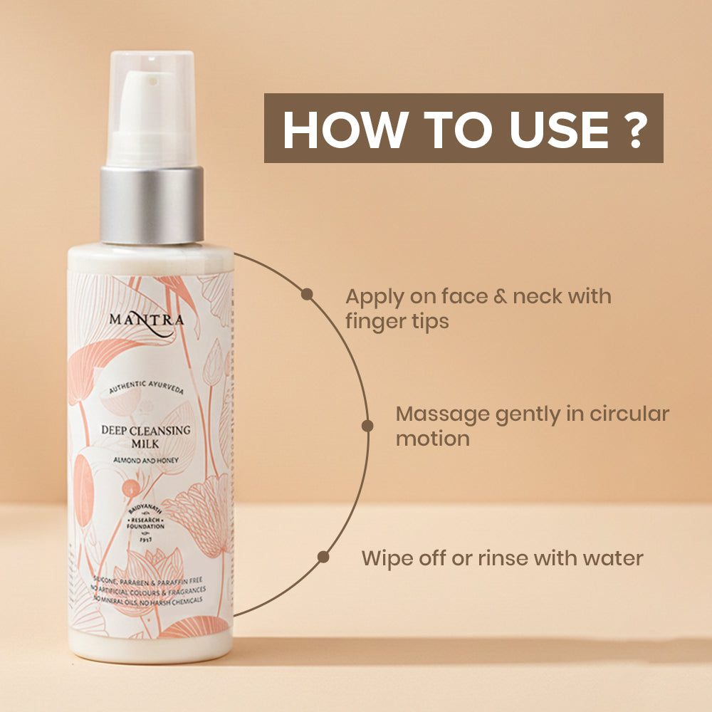 Deep Cleansing Milk Almond And Honey - Image 6