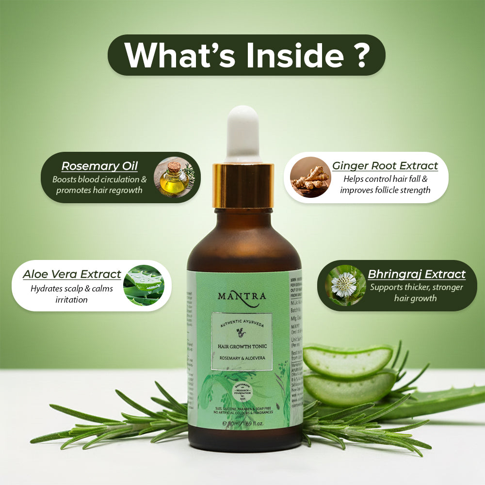 Hair Growth Tonic Rosemary Aloevera - Image 5