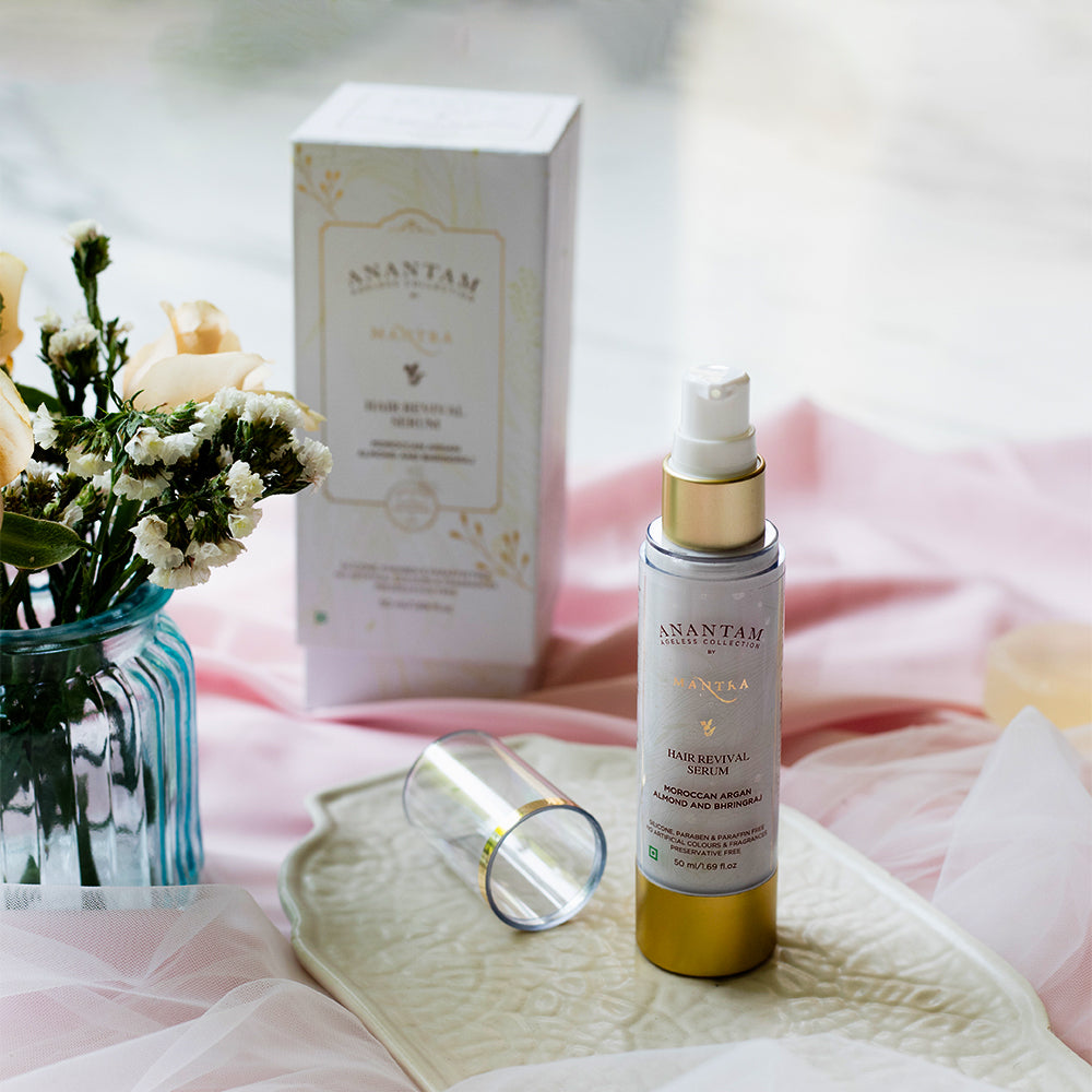 Hair Revival Serum Moroccan Argan Almond And Bhringraj - Image 2