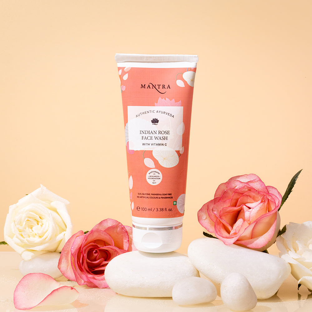 Indian Rose Face Wash With Vitamin C - Image 2