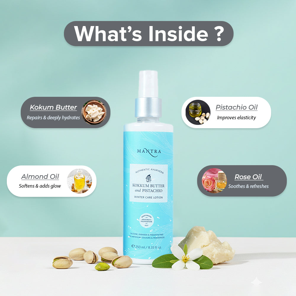 Kokkum Butter And Pistachio Winter Care Lotion - Image 4