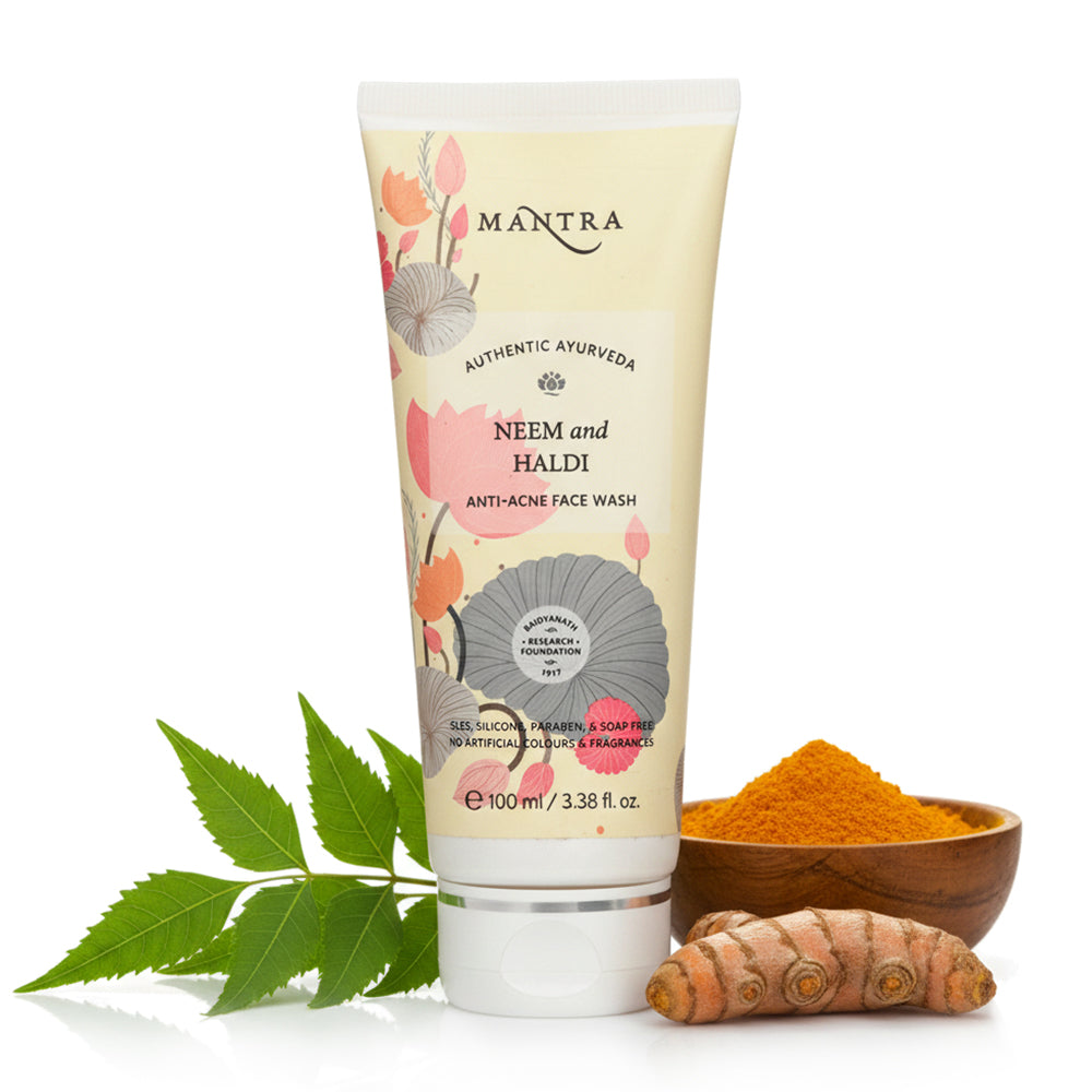 Neem And Haldi Anti Acne Face Wash - Image 1
