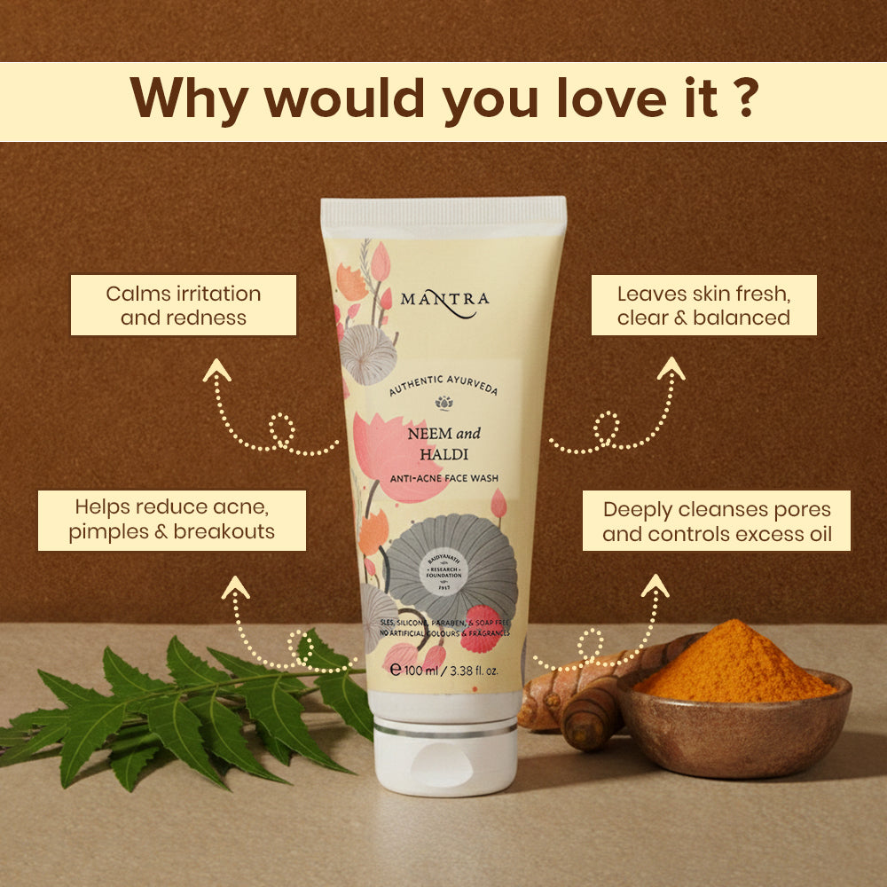 Neem And Haldi Anti Acne Face Wash - Image 4