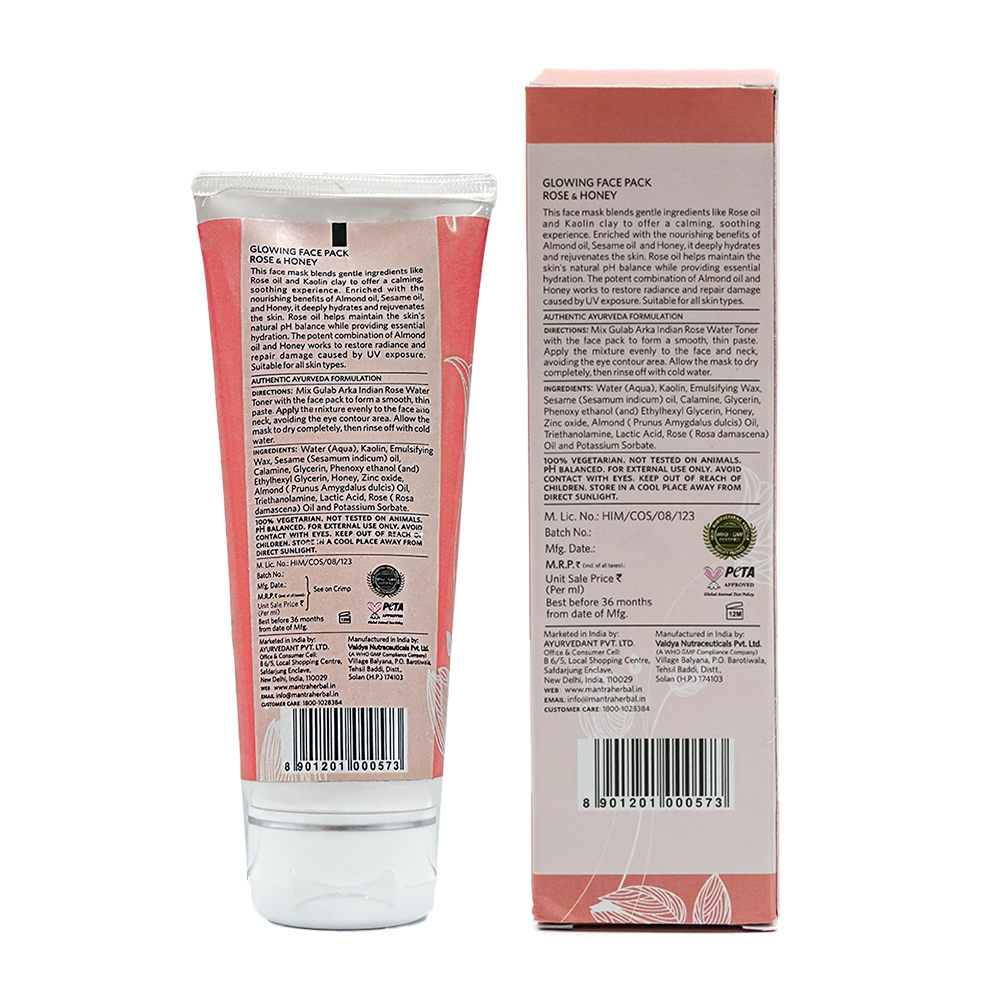 Rose Honey Glowing Face Pack - Image 8