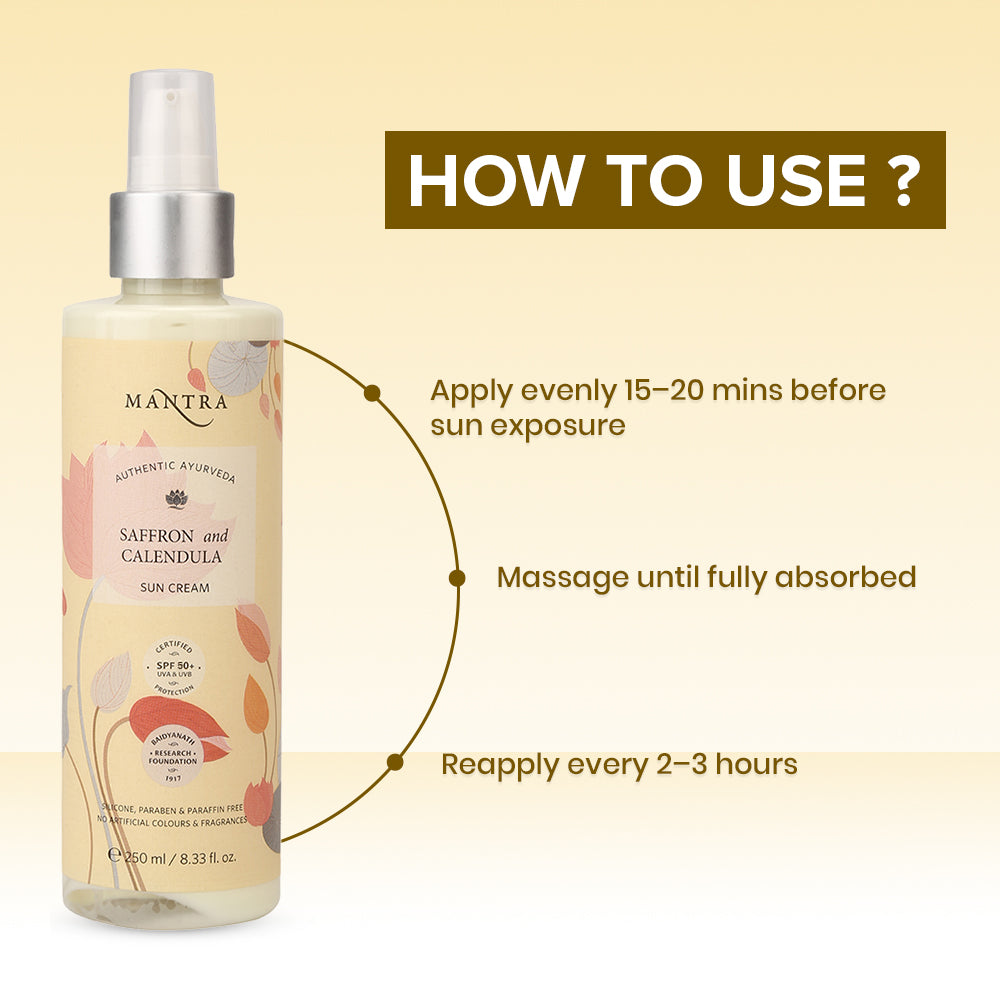 Saffron And Calendula Sun Cream Spf50 - Image 6