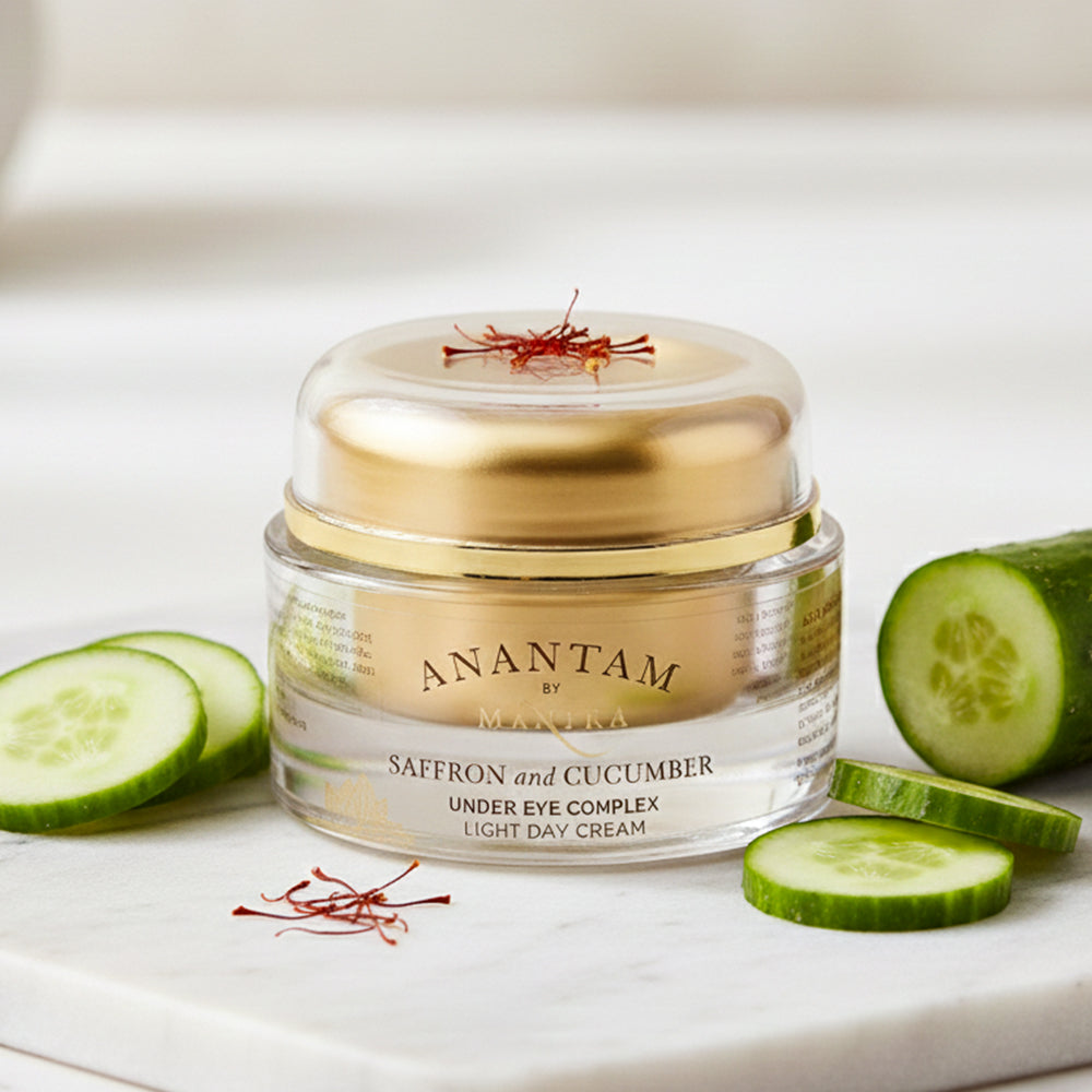 Saffron And Cucumber Under Eye Complex Light Day Cream - Image 2