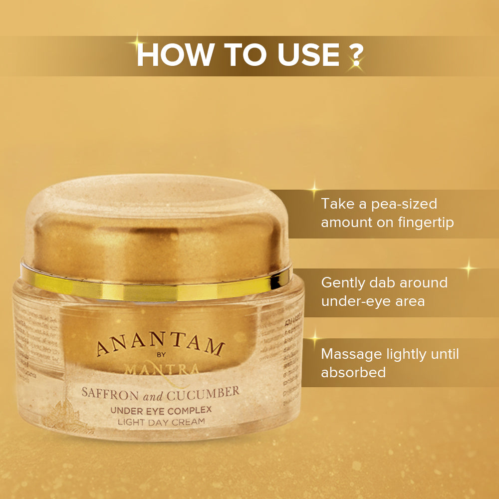 Saffron And Cucumber Under Eye Complex Light Day Cream - Image 6