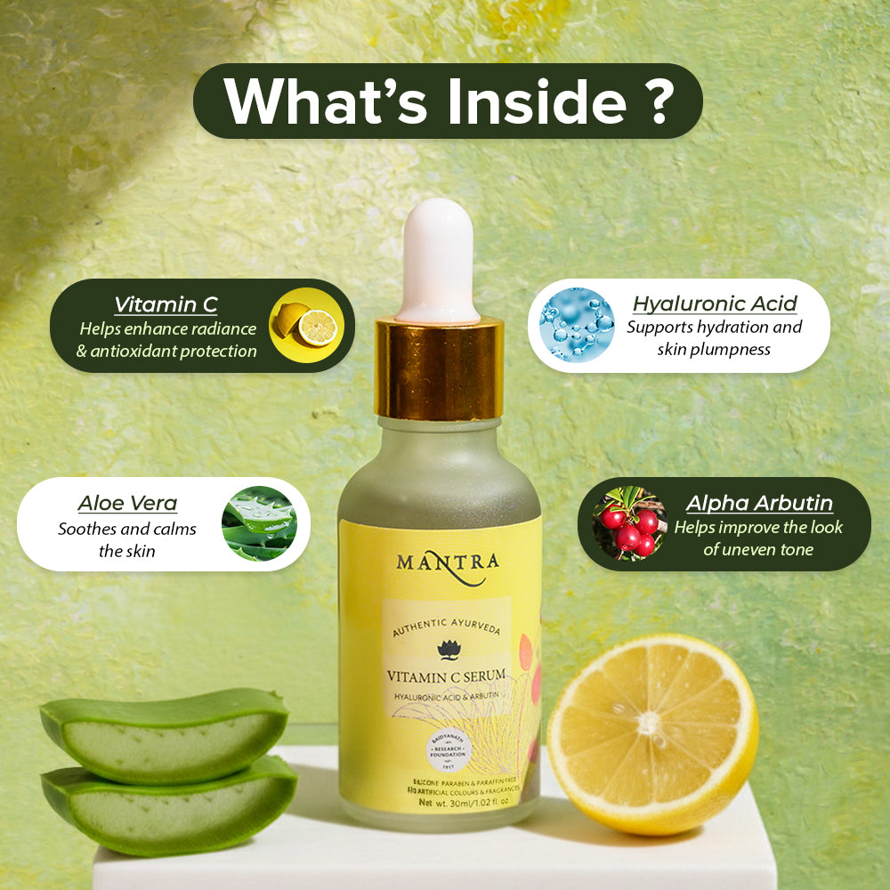 Vitamin C Serum With Hyaluronic Acid And Arbutin - Image 4