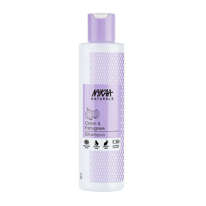Nykaa Naturals Anti-Hair Fall Shampoo With Onion, Fenugreek