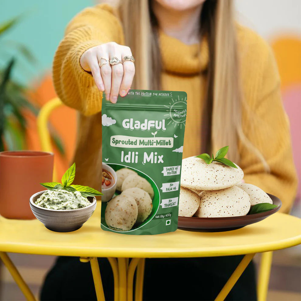 Gladful Sprouted Multi-Millet Idli Mix