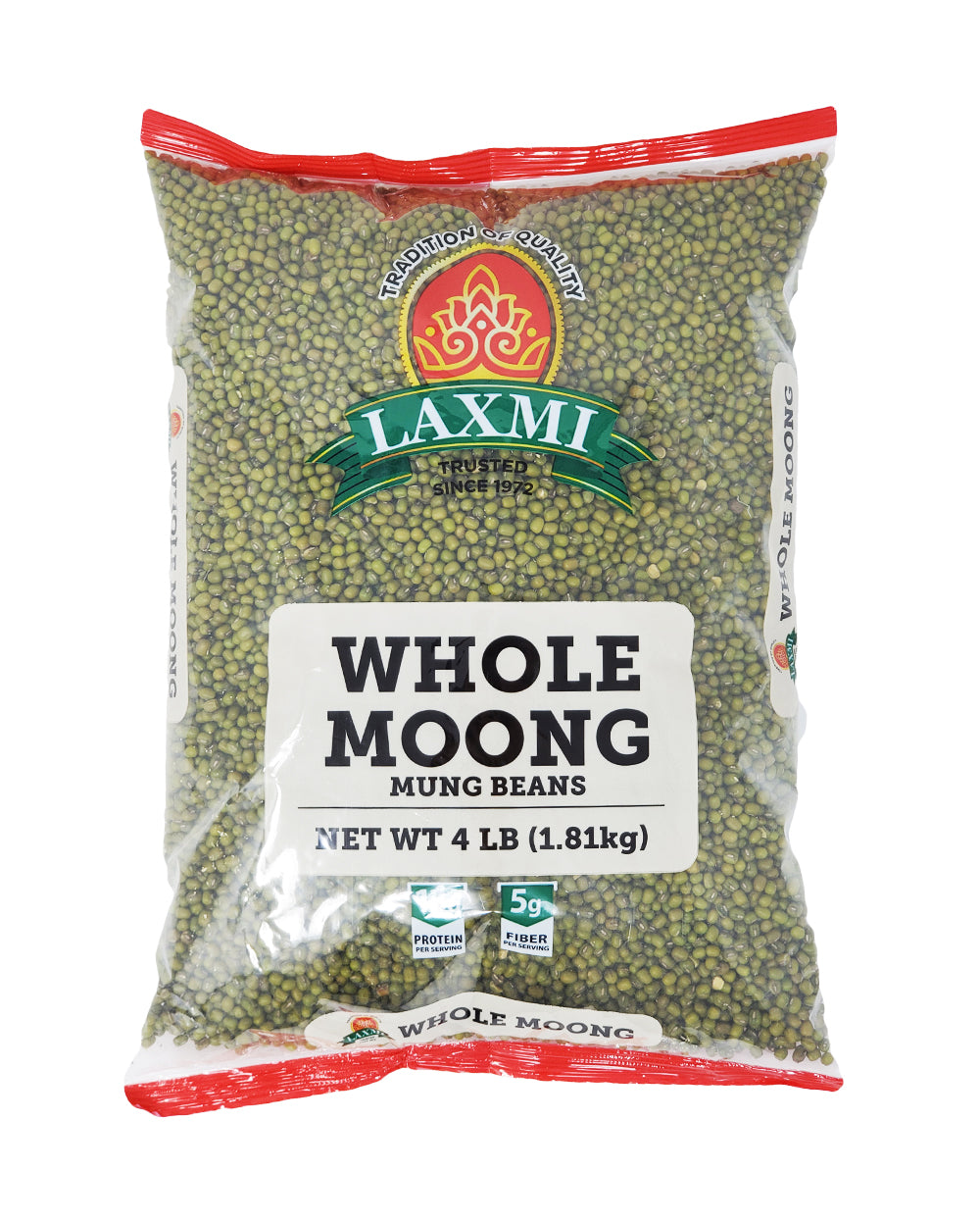 Laxmi Brand Whole Moong Beans