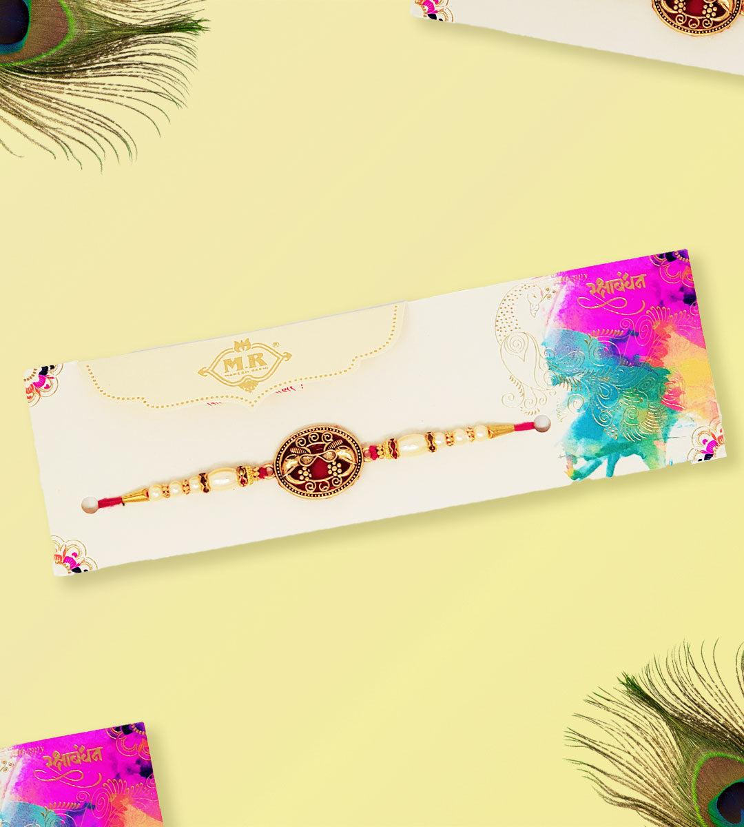 MR Ganesh Side Face Rakhi