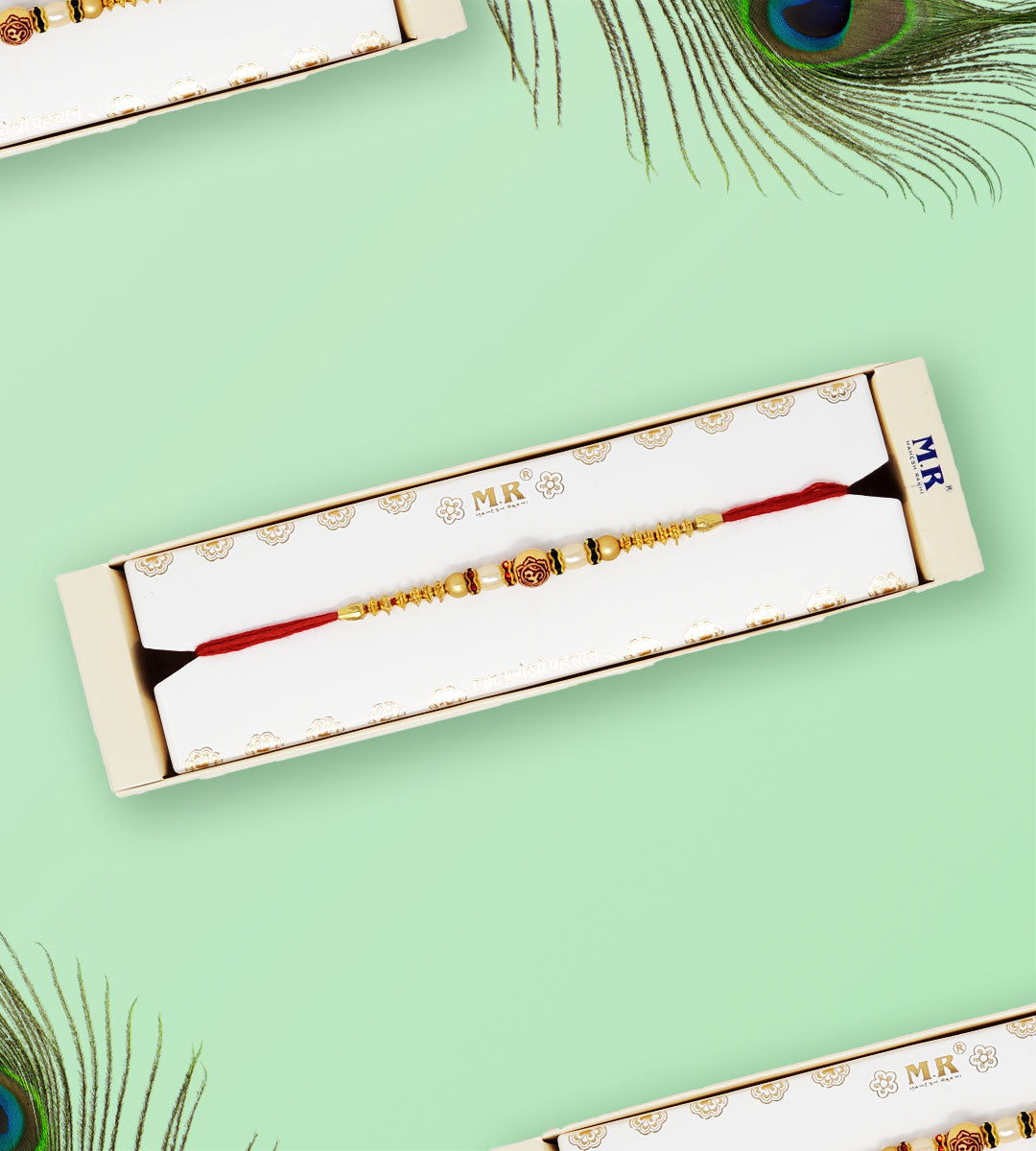 MR Om Bracelet Rakhi