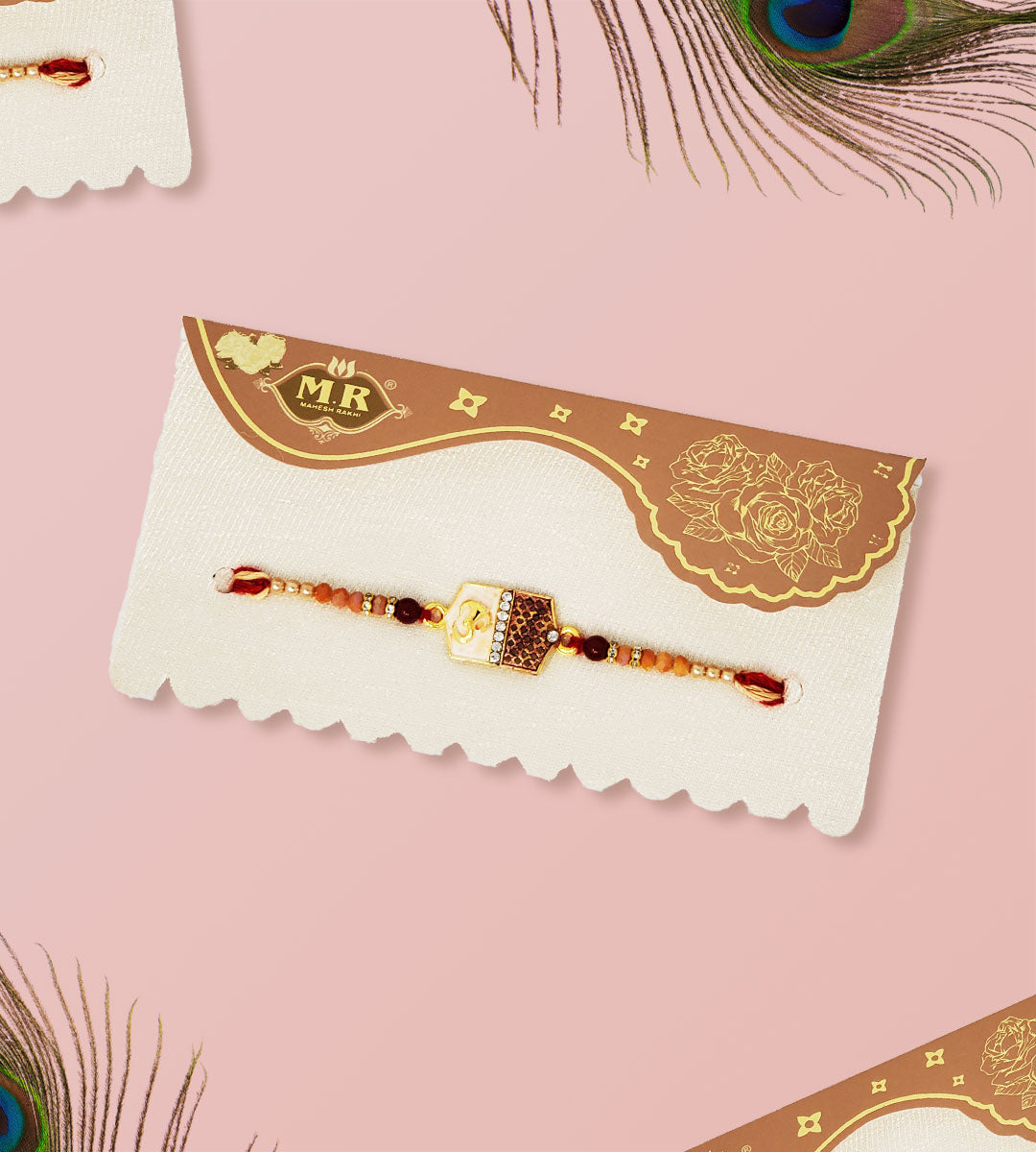 Mr Om Decorative Rakhi