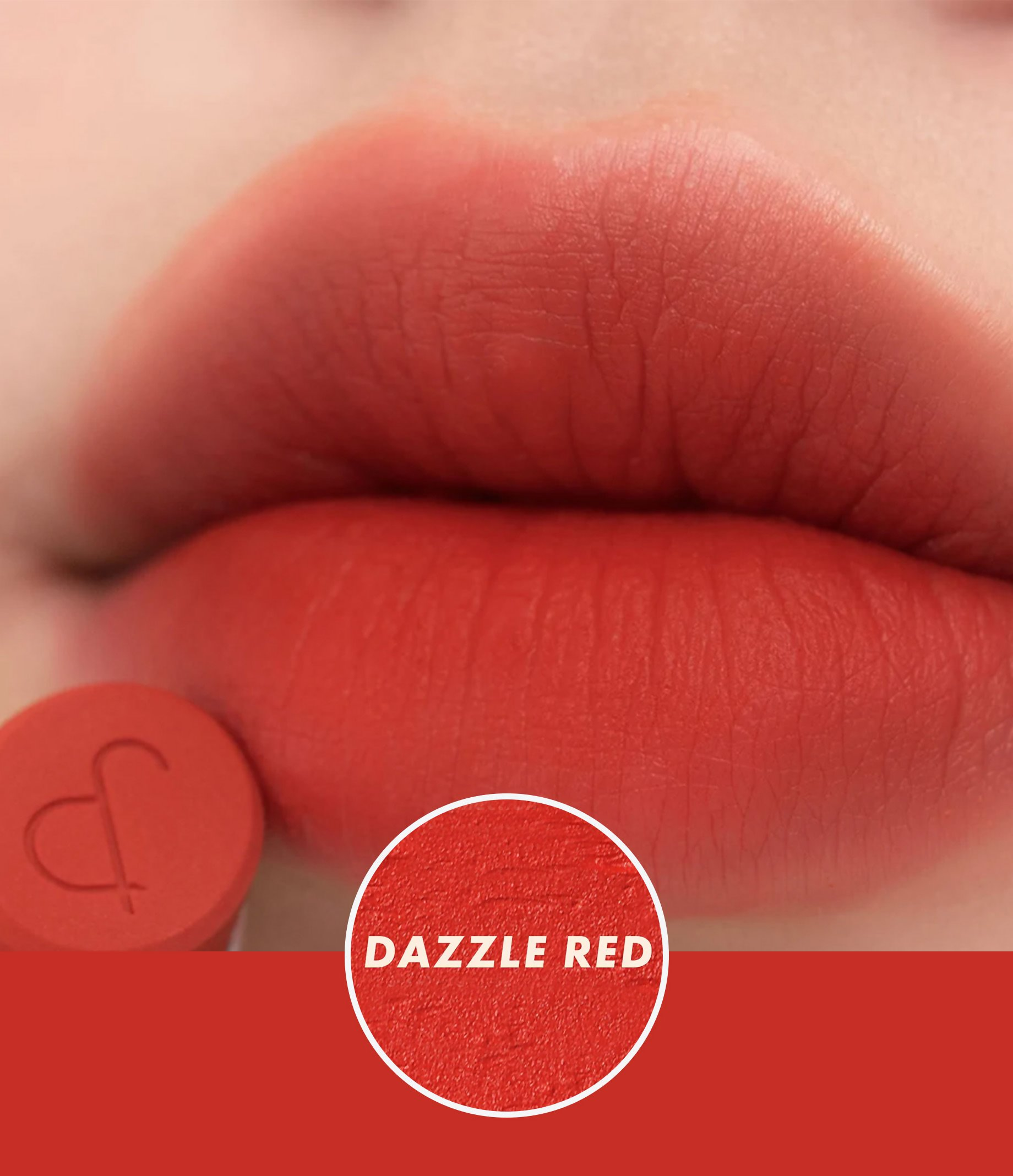 Rom&nd Zero Matte Lipstick - 16 Dazzle Red