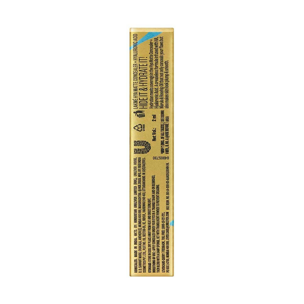 Lakme 9 To 5 Hya Matte Liquid Concealer - Ivory