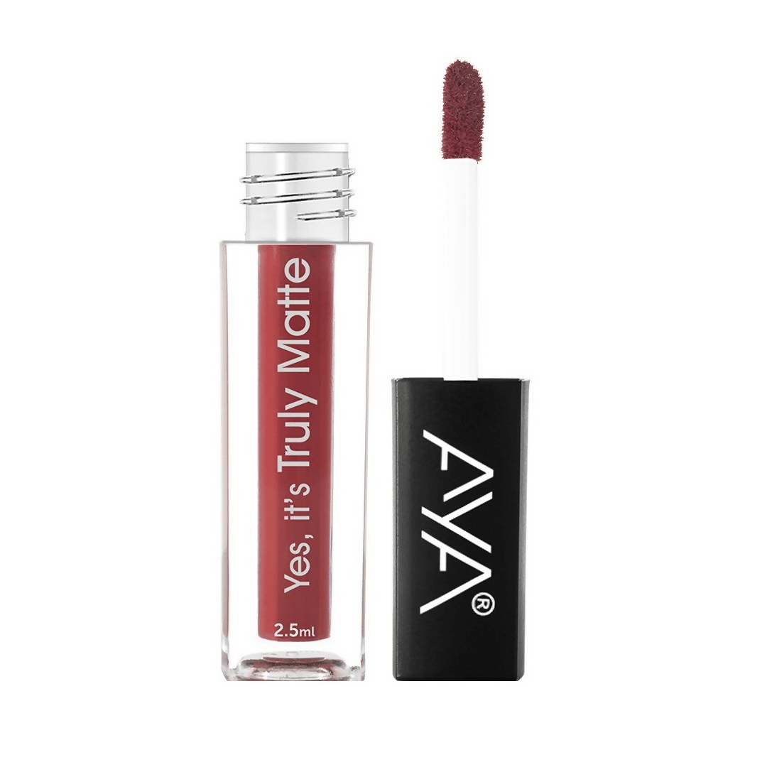 AYA Yes It's Truly Matte Liquid Lipstick - 06 Cherry Bomb