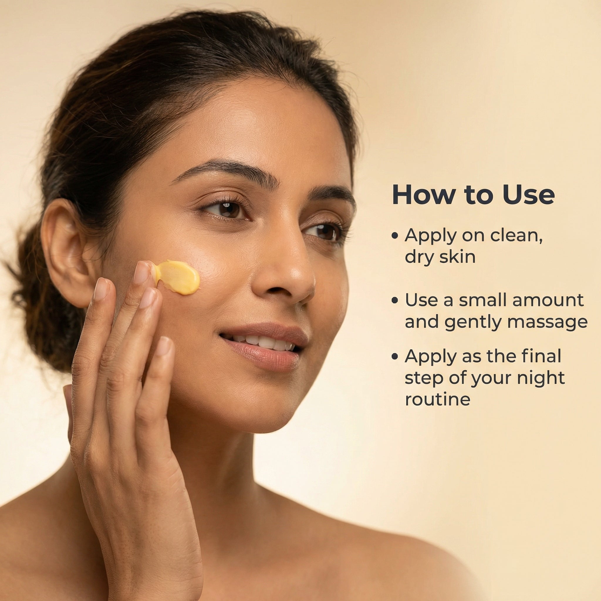 VedicDerm Kumkumadi De Pigmentation Night Cream with Saffron & Ceramides