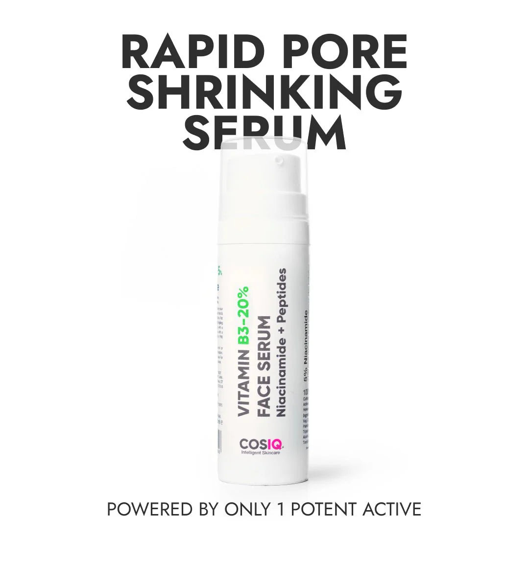 COSIQ Niacinamide Vitamin B3-20% Serum