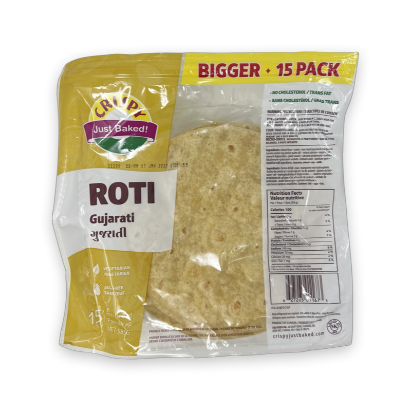 Crispy Gujarati Roti (15 Pcs) 585g