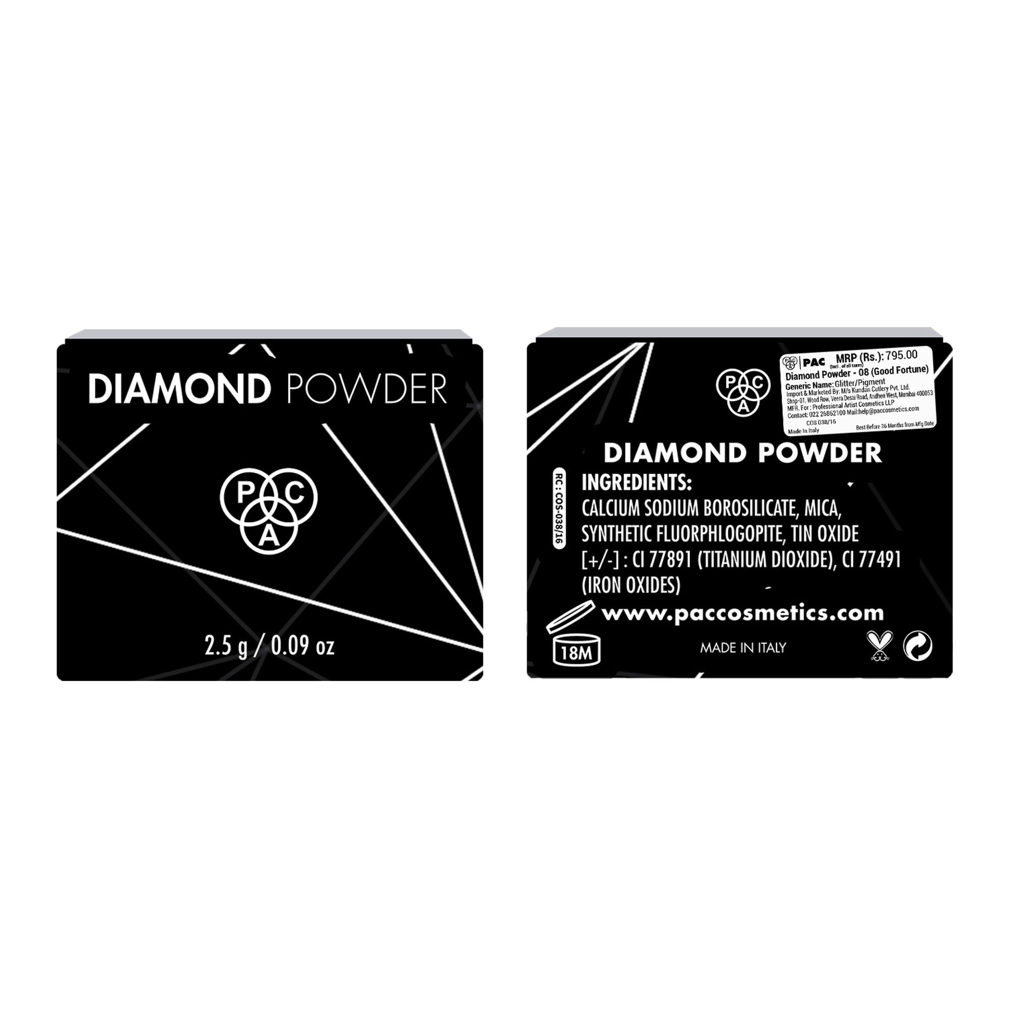 PAC Studio Diamond Powder - 08 Good Fortune