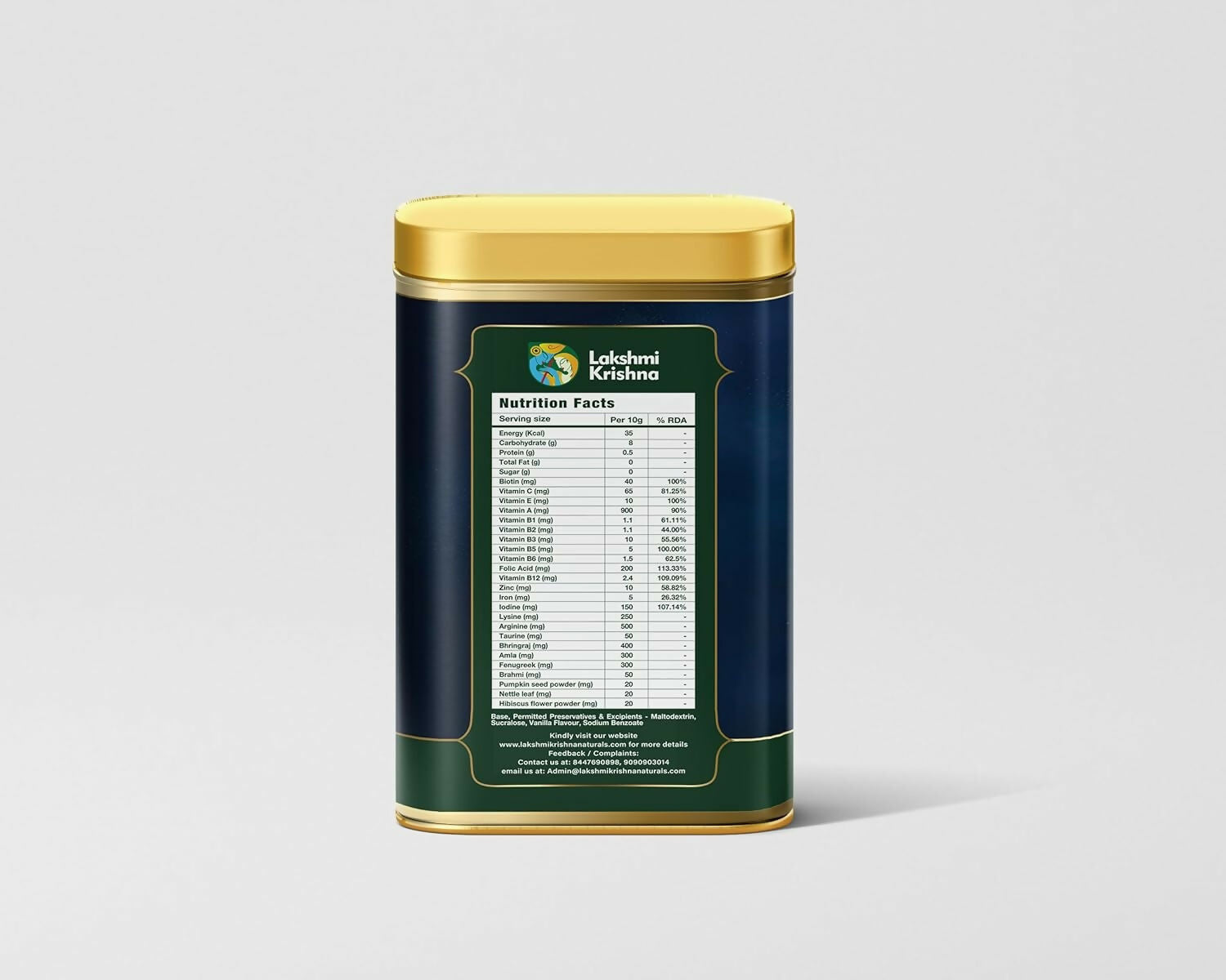 Lakshmi Krishna Naturals Hairgro Nutrition Mix Powder