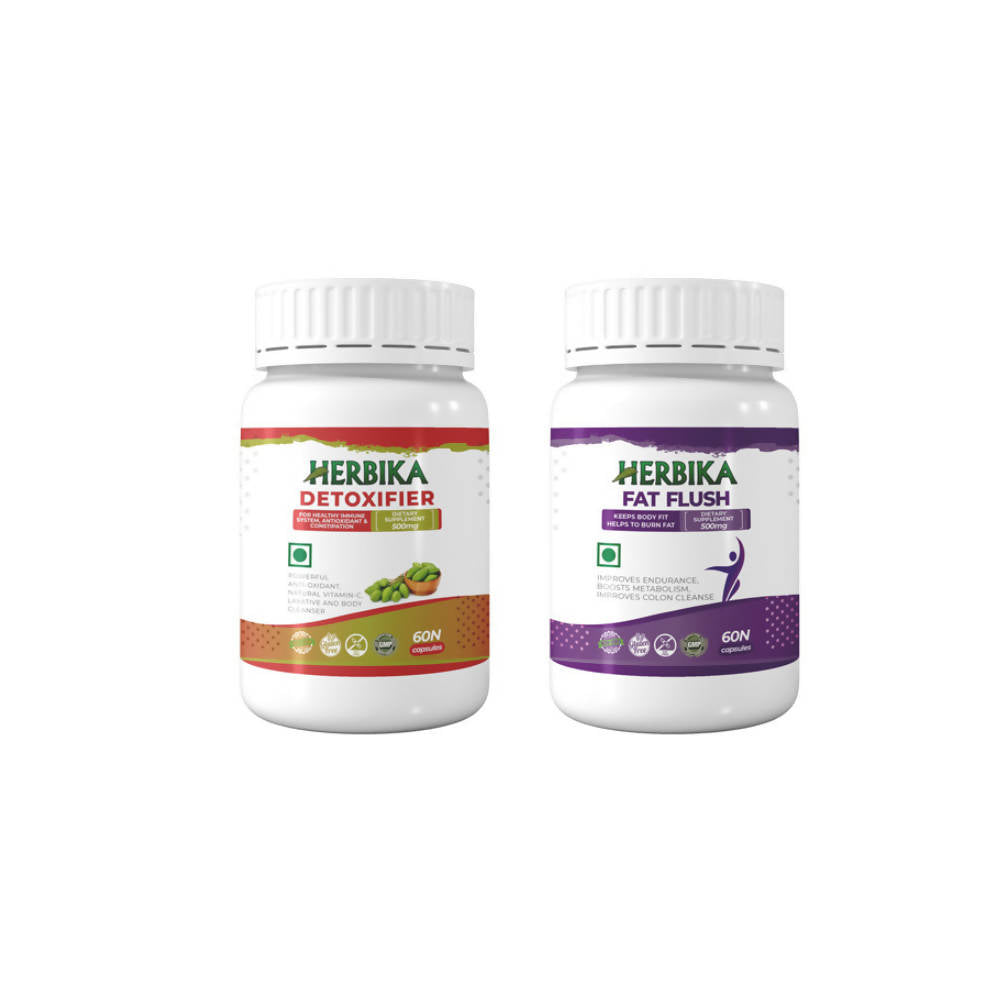 Herbika Fat Flush + Detoxifier Capsules