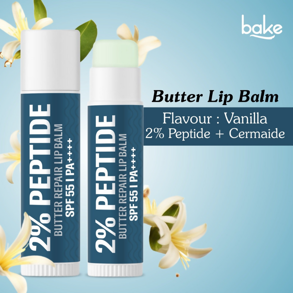 Bake 2% Peptide + Ceramide Butter Brightening Lip Balm SPF 55 PA++++