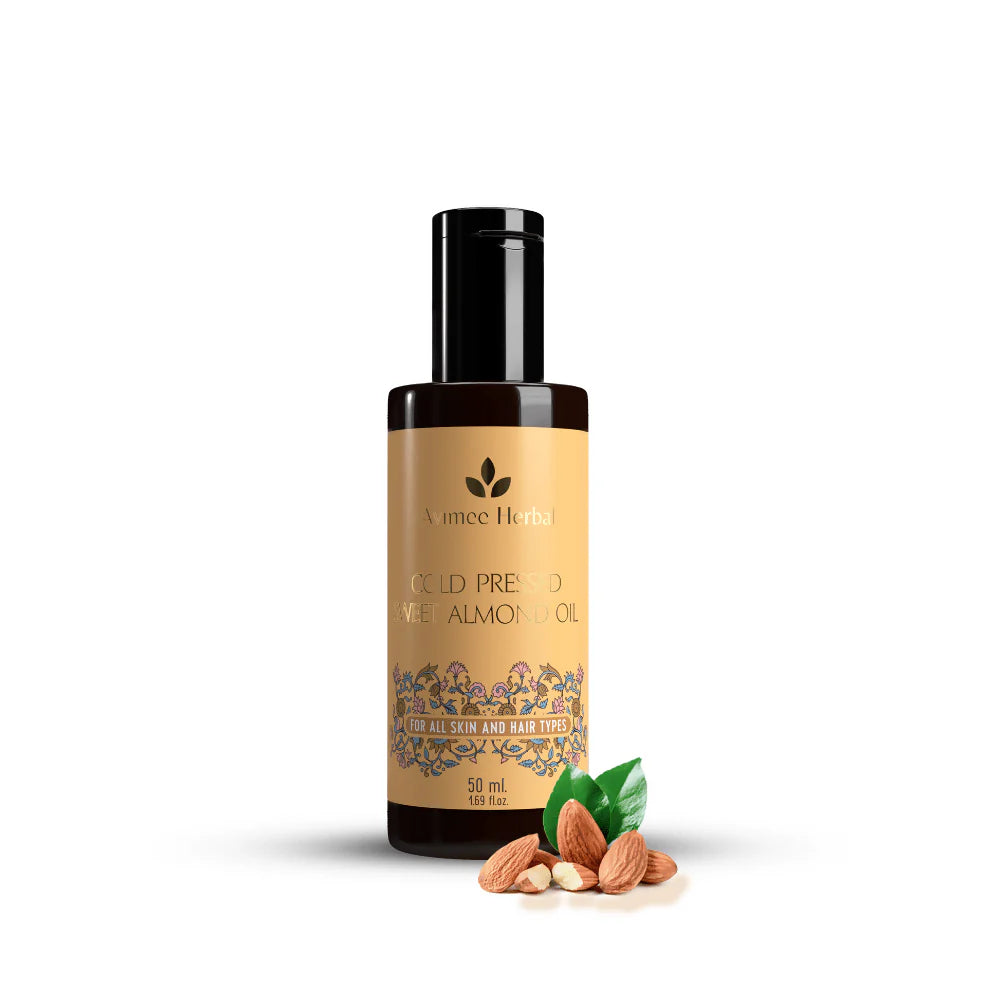 Avimee Herbal Cold Pressed Sweet Almond Oil