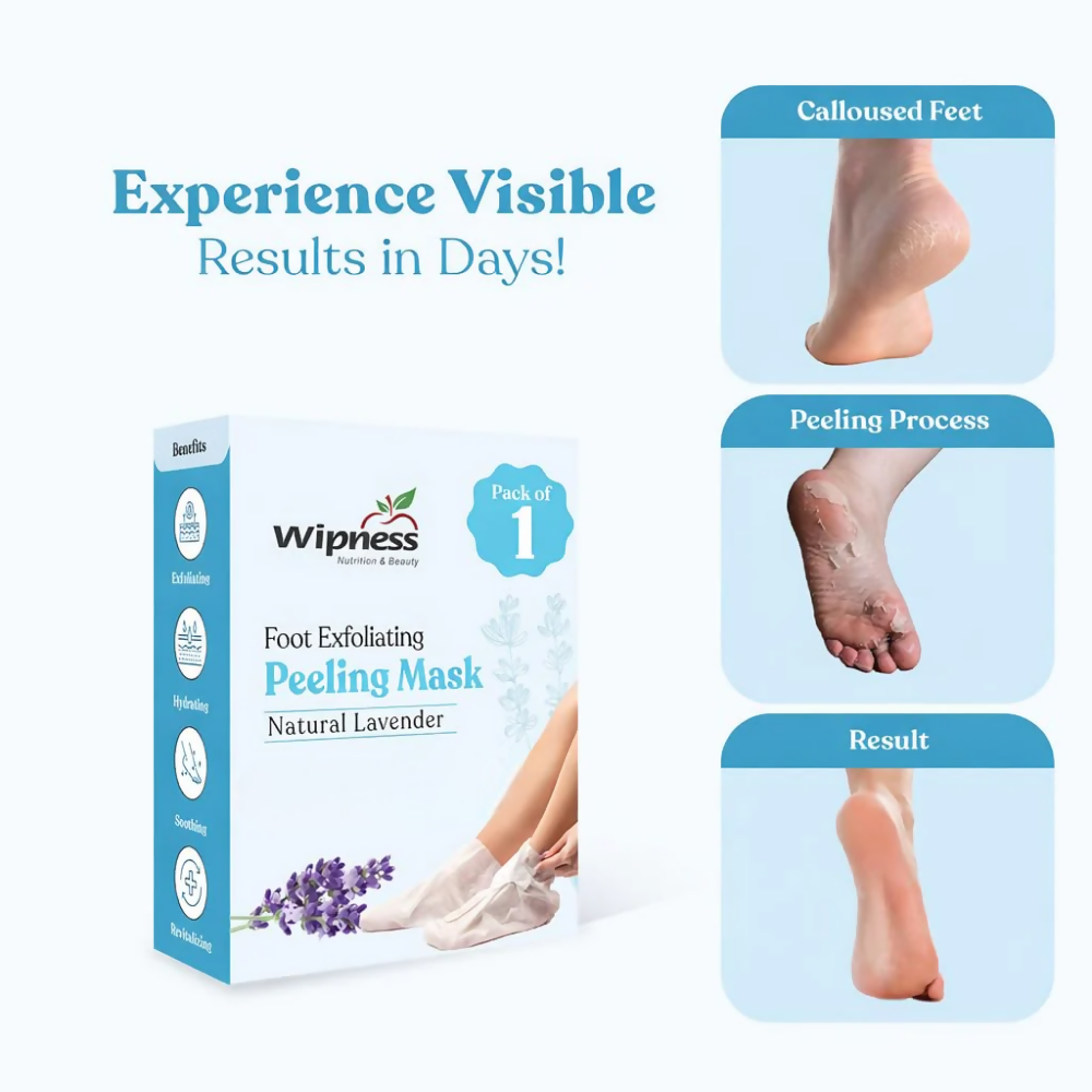 Wipness Natural Foot Peeling & Exfoliating Foot Mask