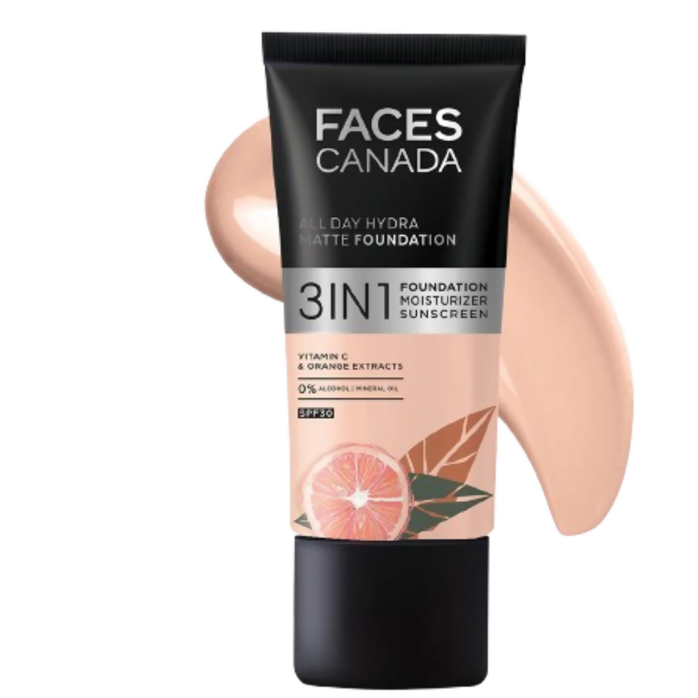 Faces Canada All In One Foundation with SPF 30 - Rose Ivory 011