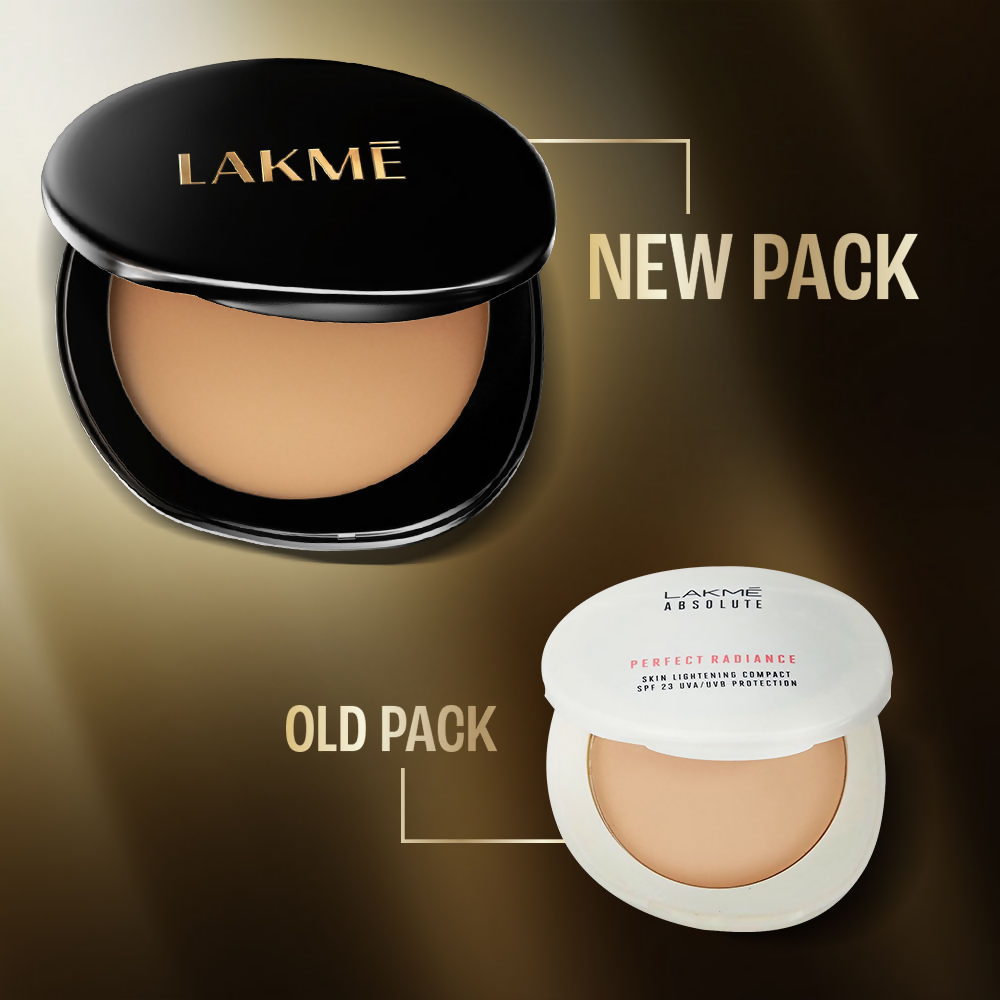 Lakme Ultimate Glam Compact, Skin Lightening Compact Powder - Beige Honey 05