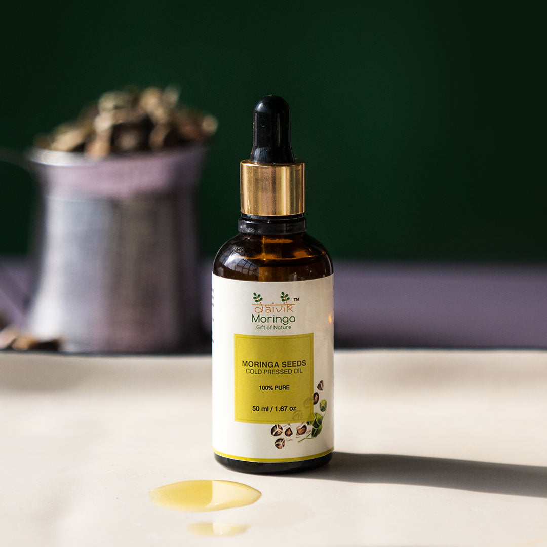 Moringa seeds cold pressed oil