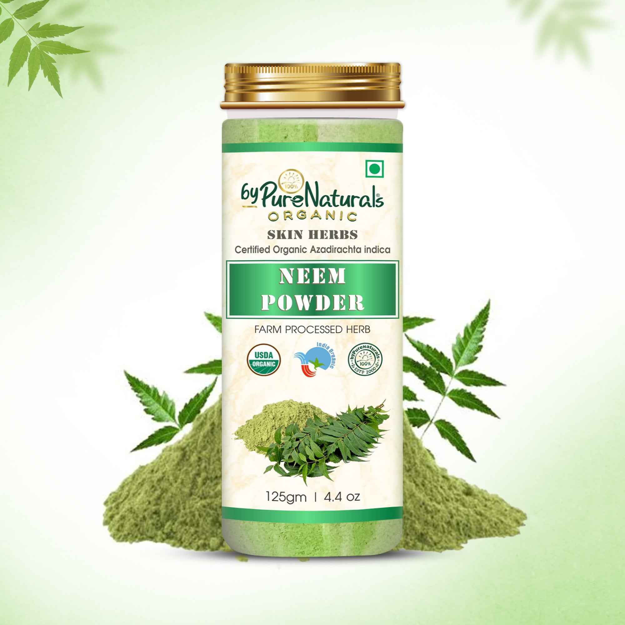 byPureNaturals Organic Neem Powder