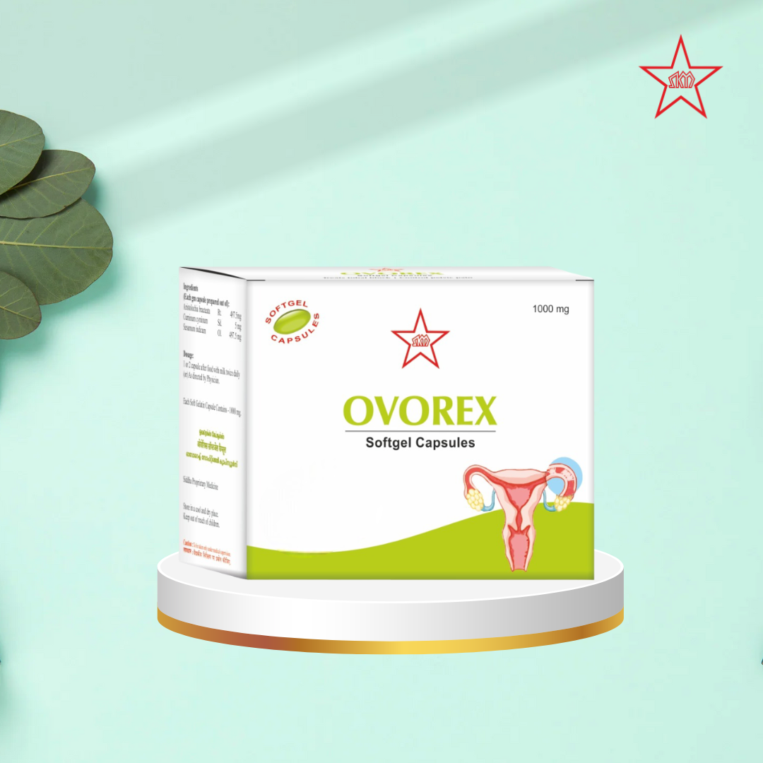 Skm Ayurveda Ovorex Softgel Capsules