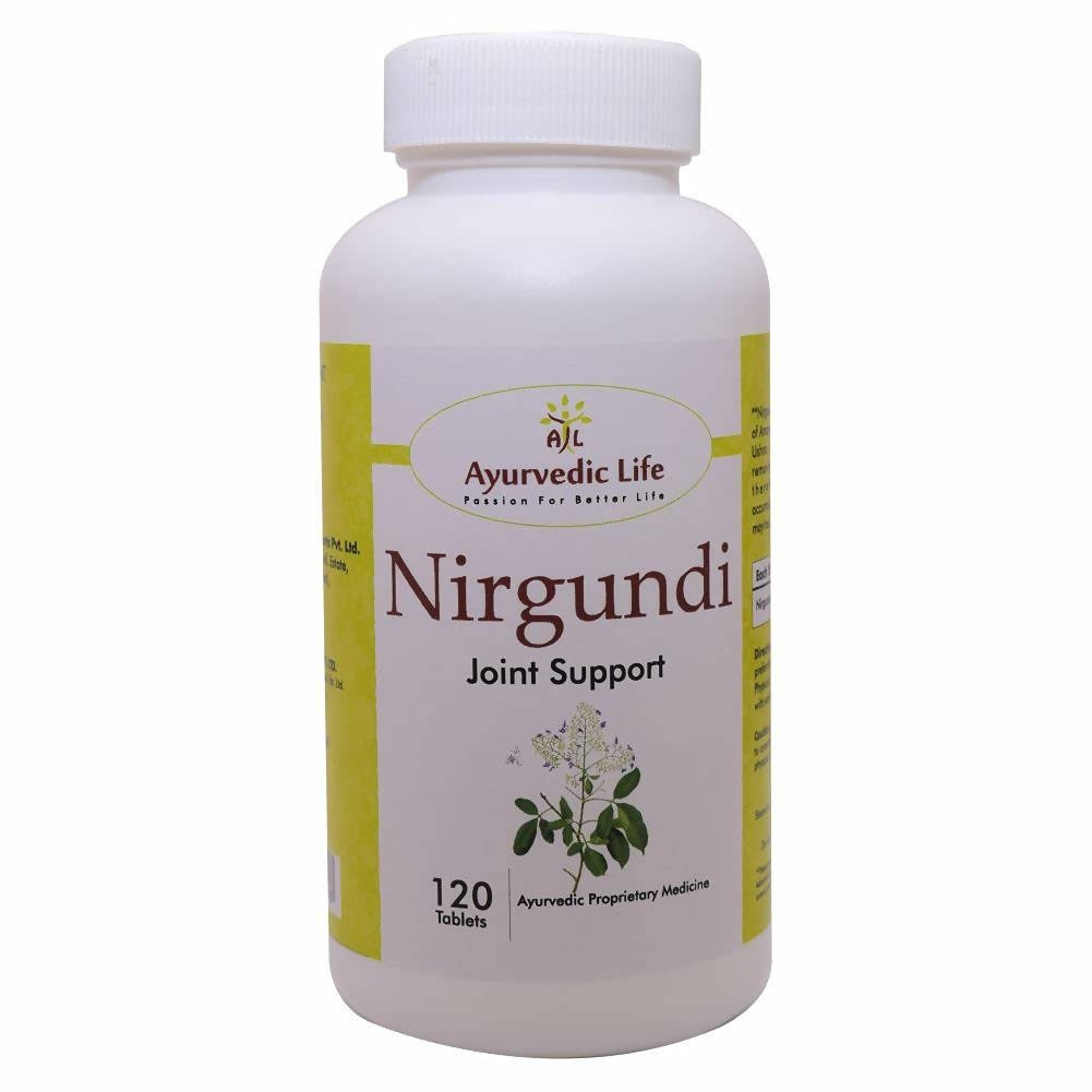 Ayurvedic Life Nirgundi Joint Support Tablets