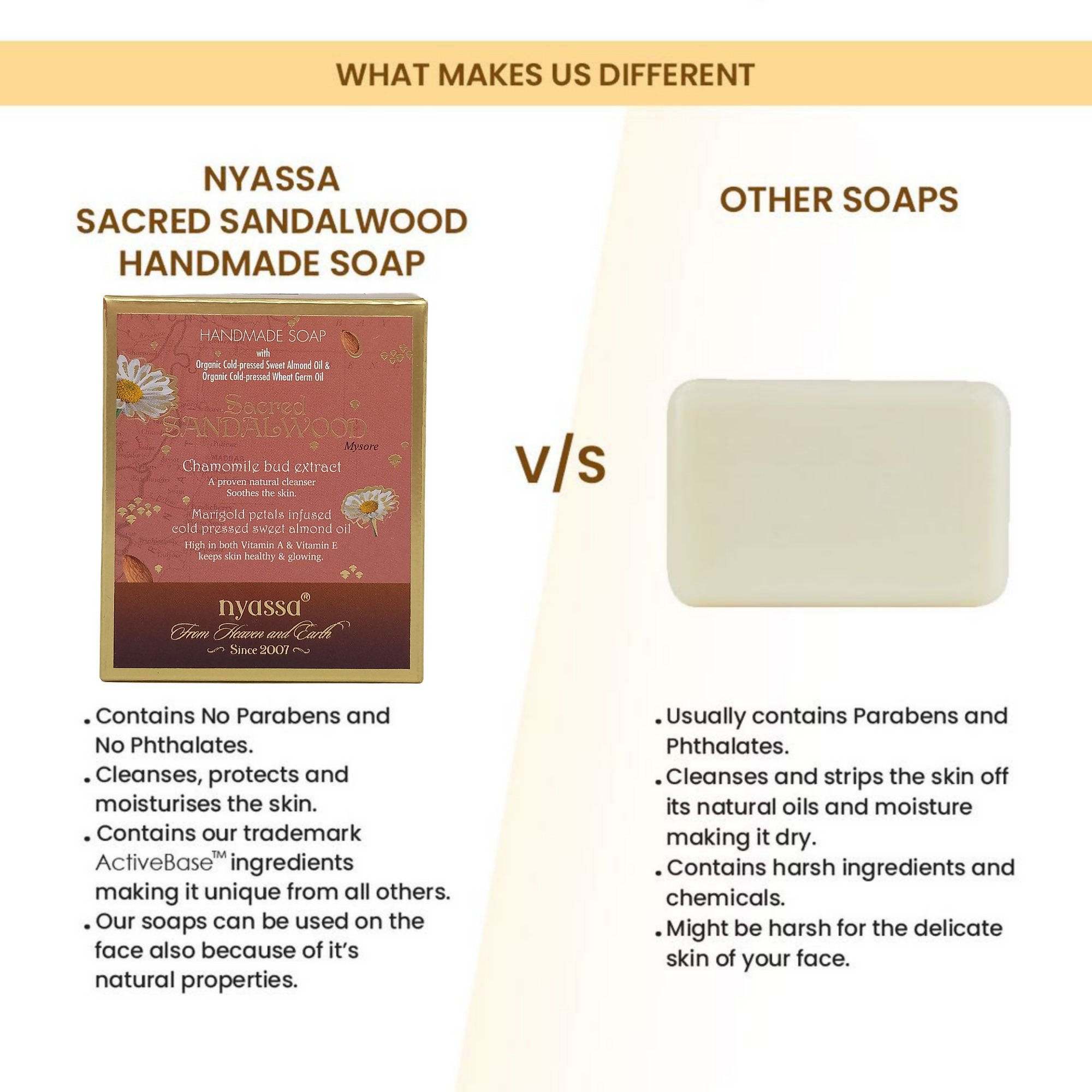 Nyassa Sacred Sandalwood Handmade Soap