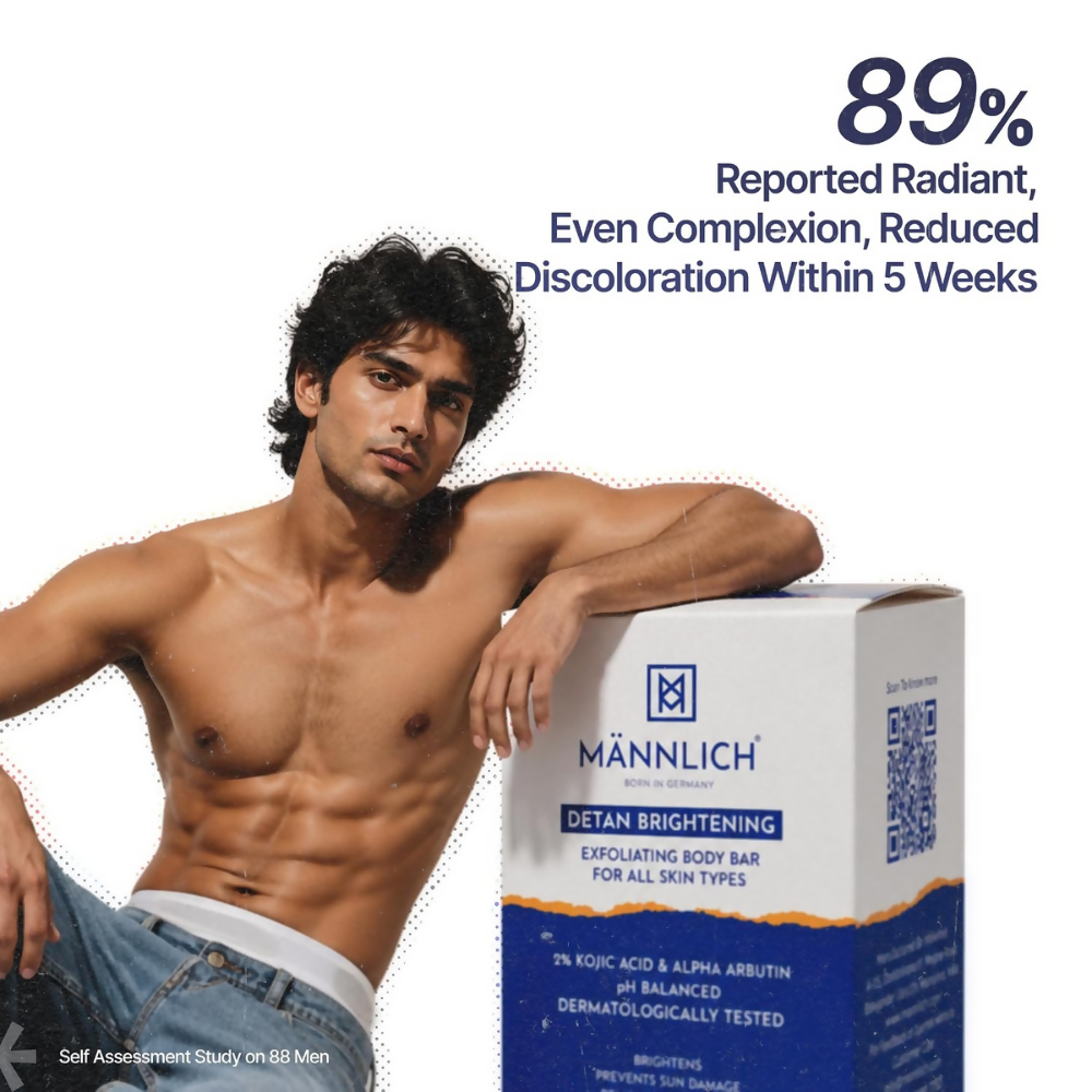 Mannlich 2% Kojic Acid Exfoliating Soap