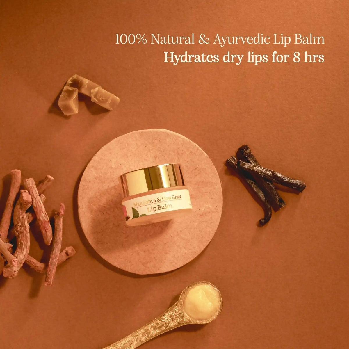 Chengavi Manjishta & Cow Ghee Lip Balm