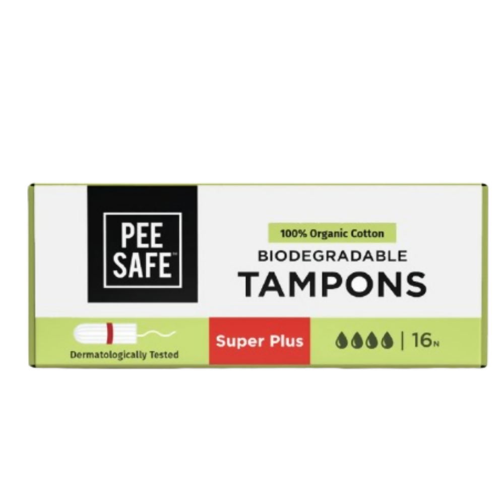 Pee Safe Organic Cotton Tampons