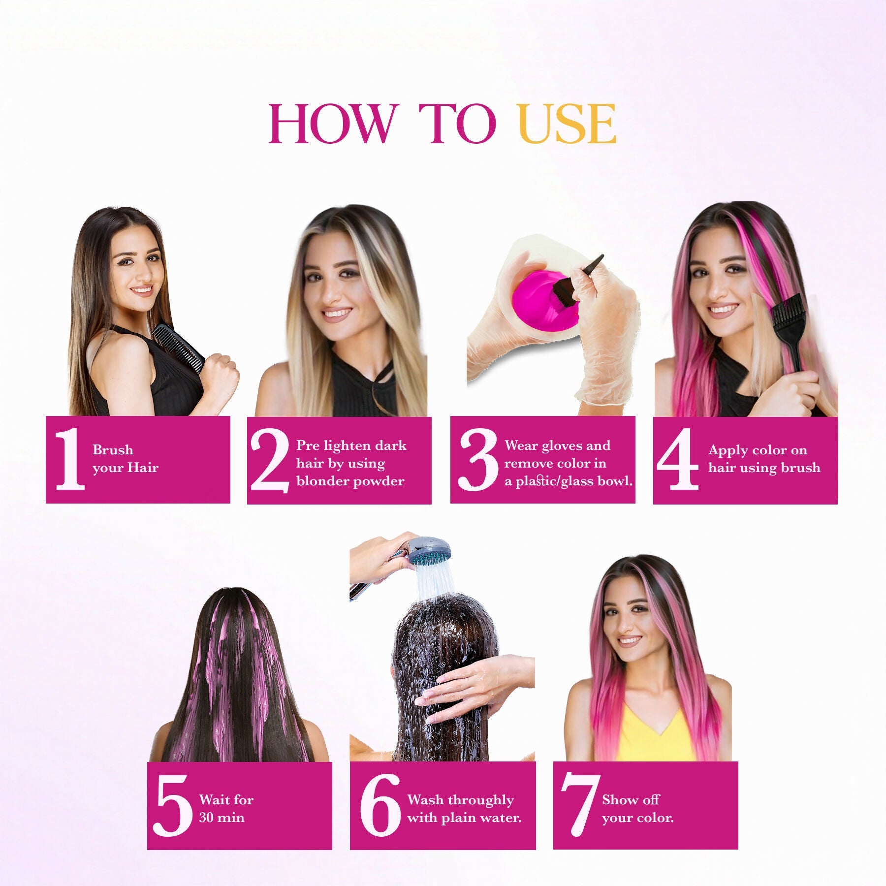 Cosglam Semi Permanent Hair Color for Women & Men (